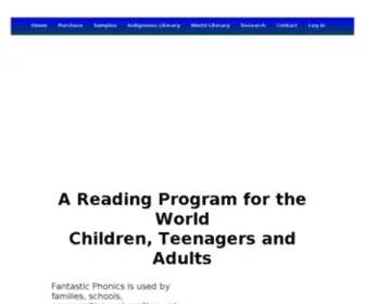 Early-Reading.com(Fantastic Phonics) Screenshot
