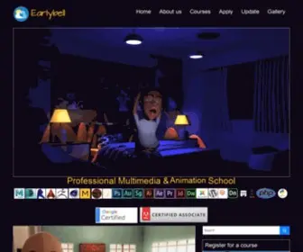 Earlybell.com(3D Animation School) Screenshot