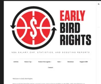 Earlybirdrights.com(NBA Salary Cap) Screenshot