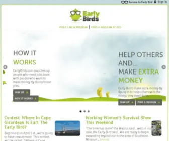 Earlybirds.com(Missions, Tasks, and Errands) Screenshot
