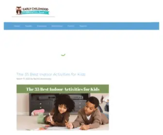 Earlychildhoodeducationzone.com(Early Childhood Education Zone) Screenshot