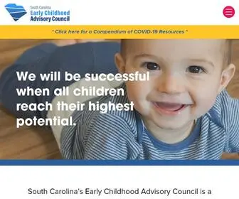 Earlychildhoodsc.org(ECAC) Screenshot