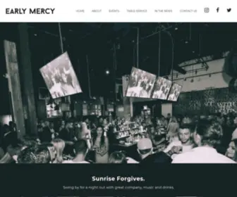 Earlymercy.com(Early Mercy) Screenshot