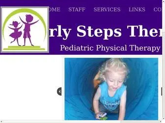 Earlystepstherapy.com(Early Steps Therapy) Screenshot