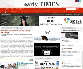 Earlytimesnews.com(Early Times) Screenshot