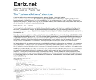 Earlz.net(Programming) Screenshot