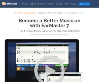 Earmaster.com(The leading Music Theory app for all musicians) Screenshot