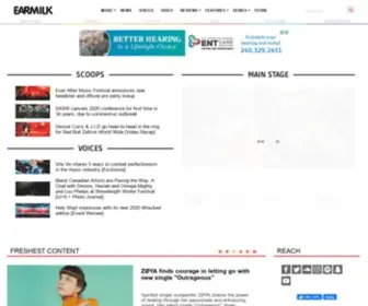 Earmilk.com(All Milk) Screenshot