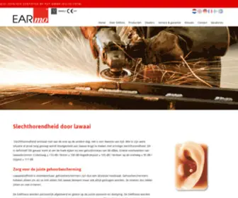 Earmo.com(EARmo Gehoorbescherming) Screenshot