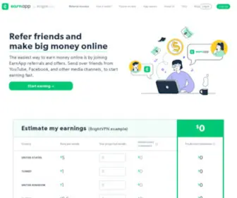 Earnapp.com(Referral income) Screenshot