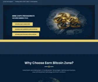 Earnbitcoinzone.com(Earnbitcoinzone) Screenshot