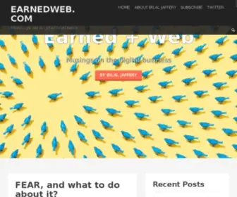 Earnedweb.com(Social Media and Digital Strategy for Small and Large Business) Screenshot