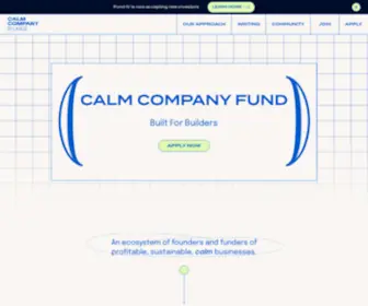 Earnestcapital.com(Calm Company Fund) Screenshot