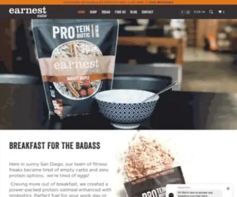 Earnesteats.com(Earnest Eats) Screenshot