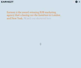 Earnezt-Agency.com(Winning B2B Marketing Agency in New York) Screenshot