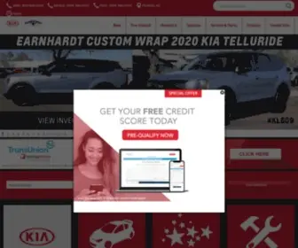 Earnhardtkia.com Screenshot