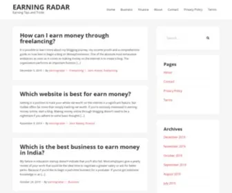 Earningradar.com(Earning Radar) Screenshot