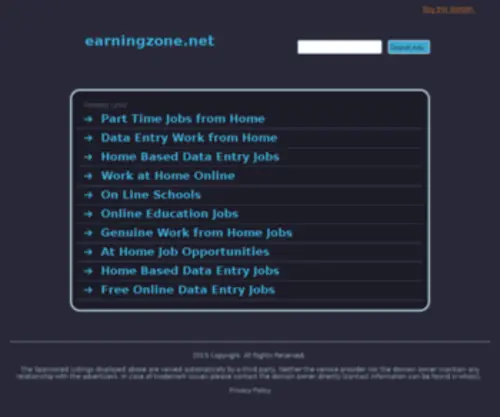 Earningzone.net(Earning Zone) Screenshot