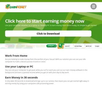 Earnmoney.network(Что) Screenshot