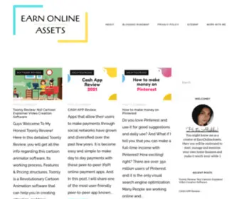 Earnonlineassets.com(Earn Online Assets) Screenshot