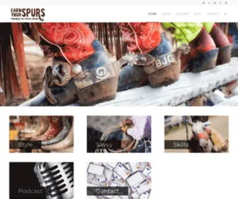 Earnyourspurs.com(Earn Your Spurs) Screenshot