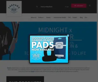 Earpadz.com Screenshot