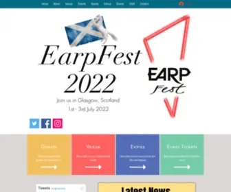 Earpfest.com(Earp Fest) Screenshot