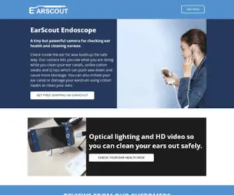 Earscoutendoscope.com(Earscout Endoscope) Screenshot