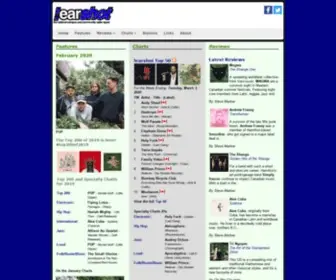 Earshot-Online.com(The national campus and community radio report) Screenshot