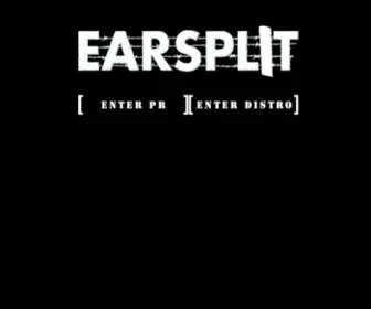 Earsplitcompound.com(Earsplit) Screenshot