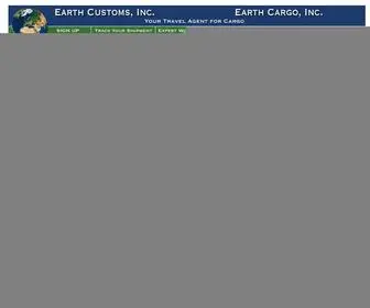 Earth-Services.com(Customs Broker) Screenshot