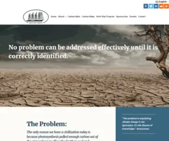 Earth-Ship.com(Environmental Organization For Climate Change) Screenshot