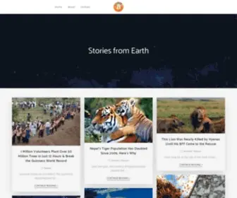 Earthables.com(Stories from Earth) Screenshot