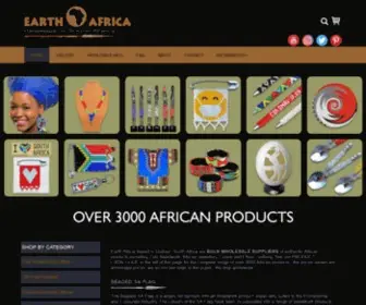 Earthafricacurio.com(EARTH AFRICA CURIO) Screenshot