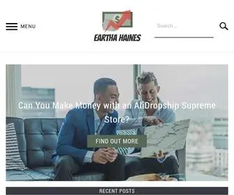 Earthahaines.com(Eartha Haines) Screenshot
