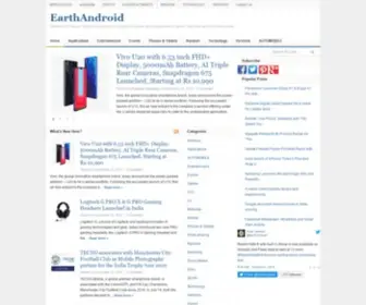 Earthandroid.com(Destination for all your Android featuring news) Screenshot