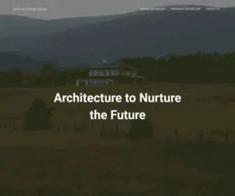 Earthandstraw.com(Architecture to Nurture the Future) Screenshot