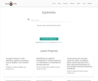 Eartharxiv.org(Eartharxiv) Screenshot