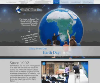 Earthballoon.com(Earth Balloon) Screenshot