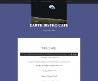 Earthbistrocafe.com(Earth Bistro Cafe) Screenshot