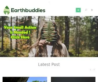 Earthbuddies.net(Animal, Earth & Green Living News, ECO Store) Screenshot