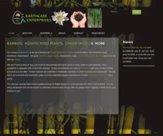 Earthcare.com.au(Our nursery) Screenshot