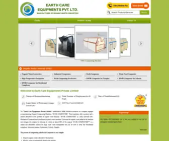 Earthcareequipments.com(Earth Care Equipments Private Limited) Screenshot