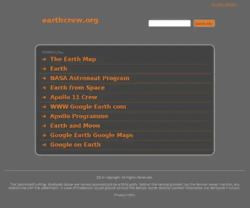 Earthcrew.org(Earthcrew) Screenshot
