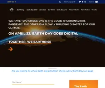 Earthday.net(Earth Day) Screenshot