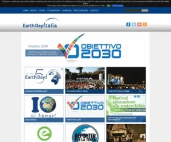 Earthdayitalia.org(Earth Day Italia. Every Day) Screenshot