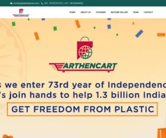 Earthencart.com(Buy & Sell Good & Green) Screenshot