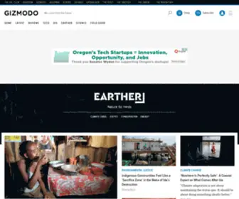 Earther.com(Gizmodo) Screenshot