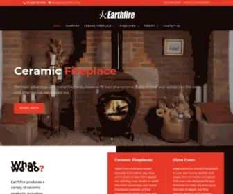 Earthfire.co.za(Ceramic Fireplace) Screenshot