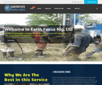 Earthfocusnigltd.com(Earthfocus Nig) Screenshot